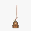 2D Stark Backpack Charm in Monogram Print Leather 2D Stark Backpack Charm in Monogram Print Leather