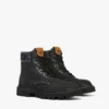 Ankle Boots in Nubuck and Monogram Print Leather