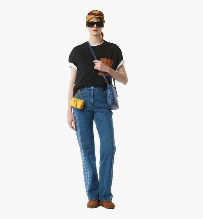 Aren Bucket Tote in Visetos Aren Bucket Tote in Visetos