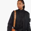 Aren Buckle Shoulder Strap in Visetos