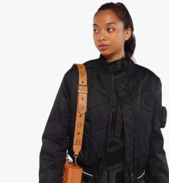 Aren Buckle Shoulder Strap in Visetos