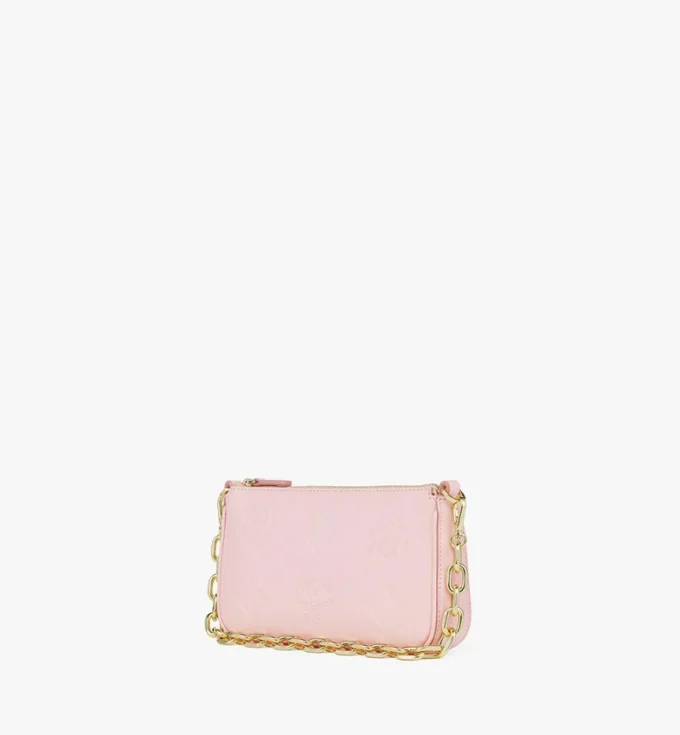Aren Chain Crossbody in Maxi Monogram Leather