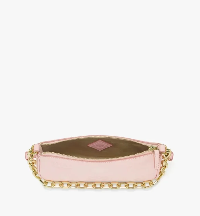 Aren Chain Crossbody in Maxi Monogram Leather