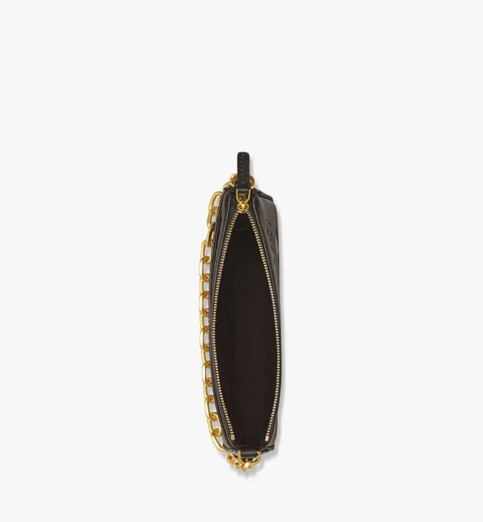Aren Chain Crossbody in Maxi Monogram Leather