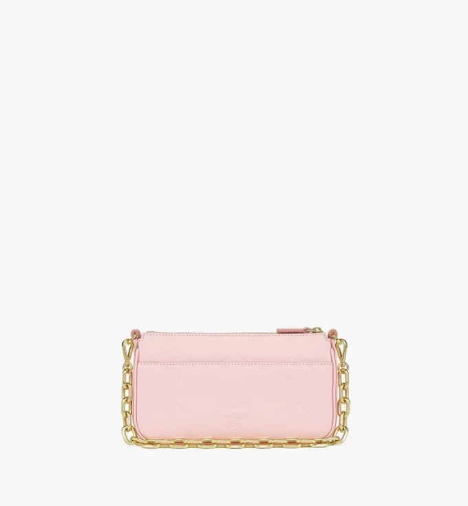 Aren Chain Crossbody in Maxi Monogram Leather