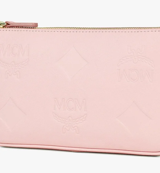 Aren Chain Crossbody in Maxi Monogram Leather