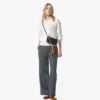 Aren Chain Crossbody in Maxi Monogram Leather