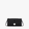 Aren Chain Wallet in Embossed Monogram Leather