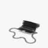 Aren Chain Wallet in Embossed Monogram Leather Aren Chain Wallet in Embossed Monogram Leather