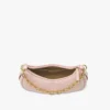 Aren Crescent Hobo Bag in Maxi Monogram Leather
