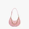Aren Crescent Hobo Bag in Visetos