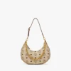 Aren Crescent Hobo Bag in Visetos