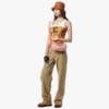 Aren Crescent Hobo Bag in Visetos