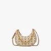 Aren Crescent Hobo Bag in Visetos