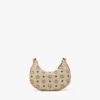 Aren Crescent Hobo Bag in Visetos