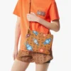 Aren Crossbody Pouch in Rabot Visetos