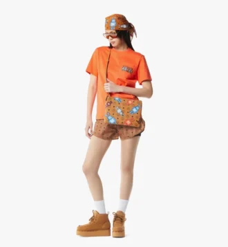 Aren Crossbody Pouch in Rabot Visetos