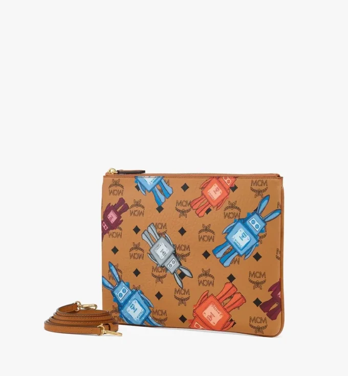 Aren Crossbody Pouch in Rabot Visetos