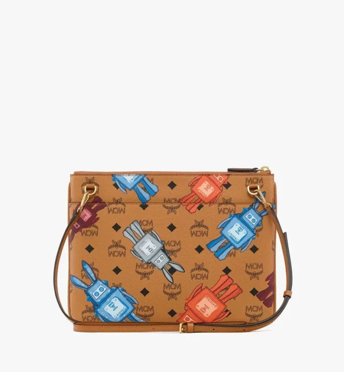 Aren Crossbody Pouch in Rabot Visetos