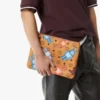 Aren Crossbody Pouch in Rabot Visetos