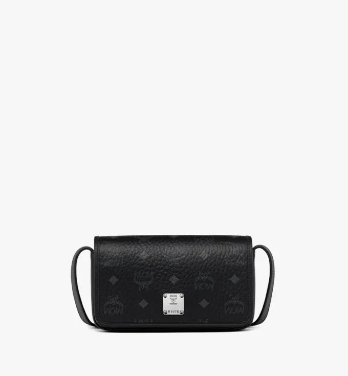 Aren Crossbody Wallet in Visetos