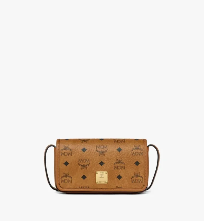Aren Crossbody Wallet in Visetos