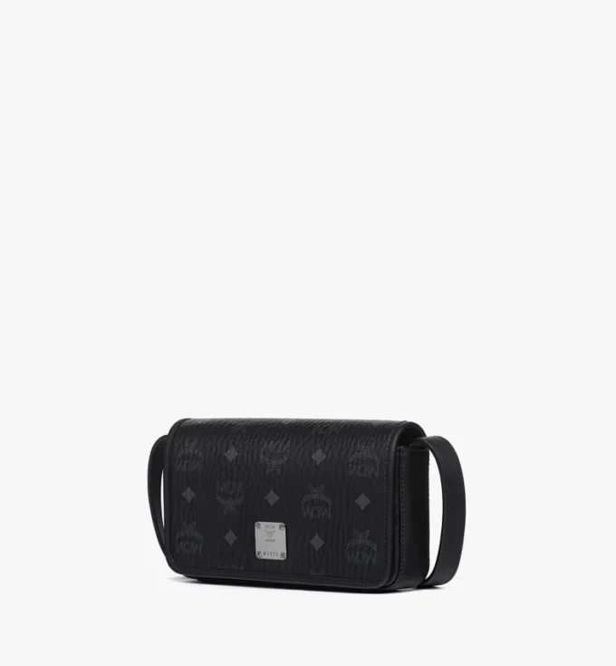 Aren Crossbody Wallet in Visetos