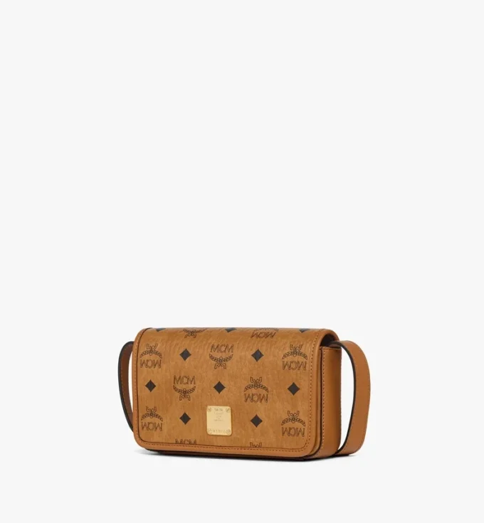 Aren Crossbody Wallet in Visetos