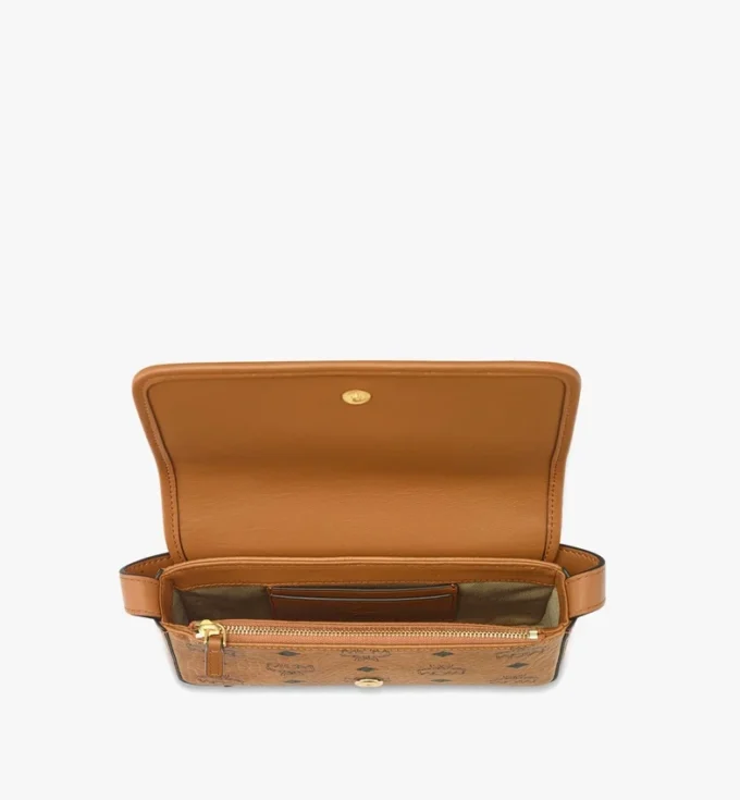 Aren Crossbody Wallet in Visetos
