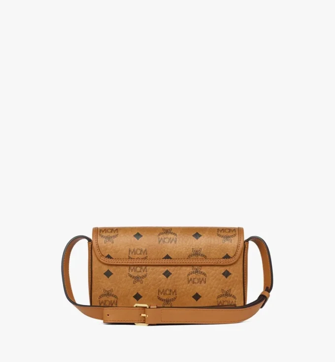Aren Crossbody Wallet in Visetos