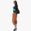 Aren Drawstring Backpack in Econyl® and Leather