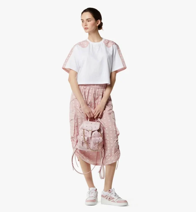 Aren Drawstring Backpack in Visetos