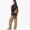 Aren Drawstring Backpack in Visetos