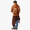 Aren Drawstring Backpack in Visetos