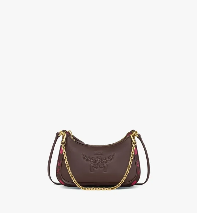Aren Duo Hobo in Maxi Visetos and Calfskin