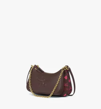 Aren Duo Hobo in Maxi Visetos and Calfskin