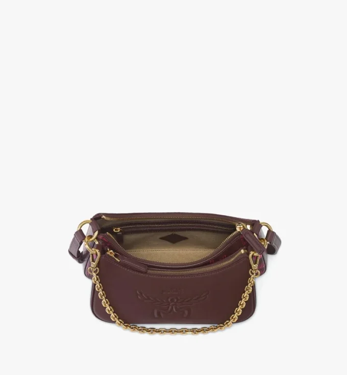 Aren Duo Hobo in Maxi Visetos and Calfskin