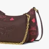 Aren Duo Hobo in Maxi Visetos and Calfskin