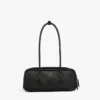 Aren East West Shoulder Bag in Maxi Monogram Leather