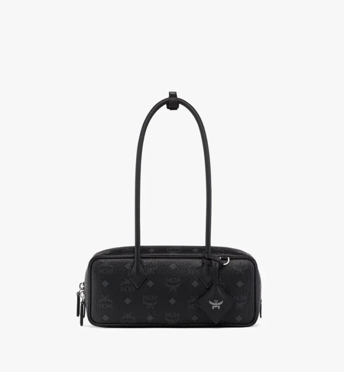 Aren East West Shoulder Bag in Visetos