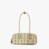 Aren East West Shoulder Bag in Visetos
