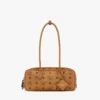 Aren East West Shoulder Bag in Visetos