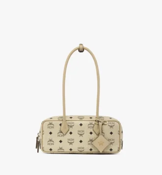 Aren East West Shoulder Bag in Visetos