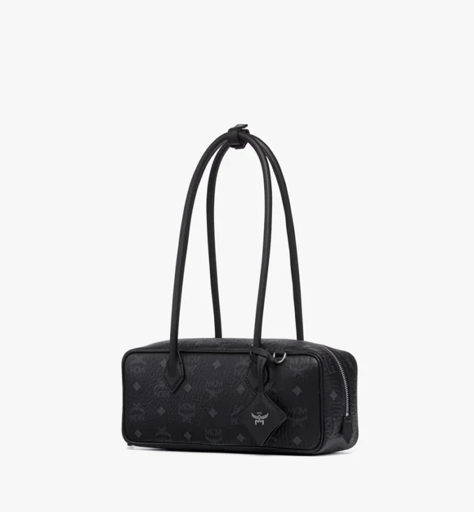 Aren East West Shoulder Bag in Visetos