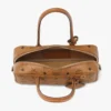 Aren East West Shoulder Bag in Visetos