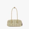 Aren East West Shoulder Bag in Visetos