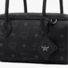 Aren East West Shoulder Bag in Visetos