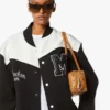 Aren East West Shoulder Bag in Visetos