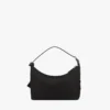 Aren Hobo in Recycled Nylon and Monogram Print Leather