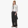 Aren Hobo in Recycled Nylon and Monogram Print Leather